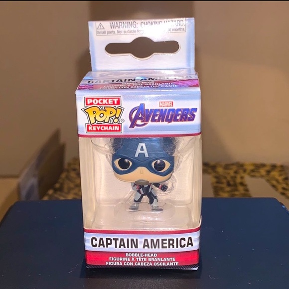 Funko Pocket Pop! Keychain Captain America - Picture 2 of 2